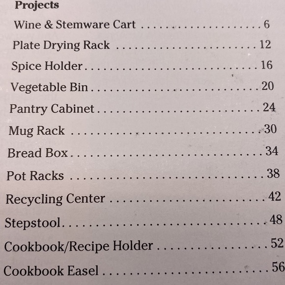 Kitchen Accessories Basic Wood Projects with Portable Power Tools Black & Decker - Picture 13 of 14